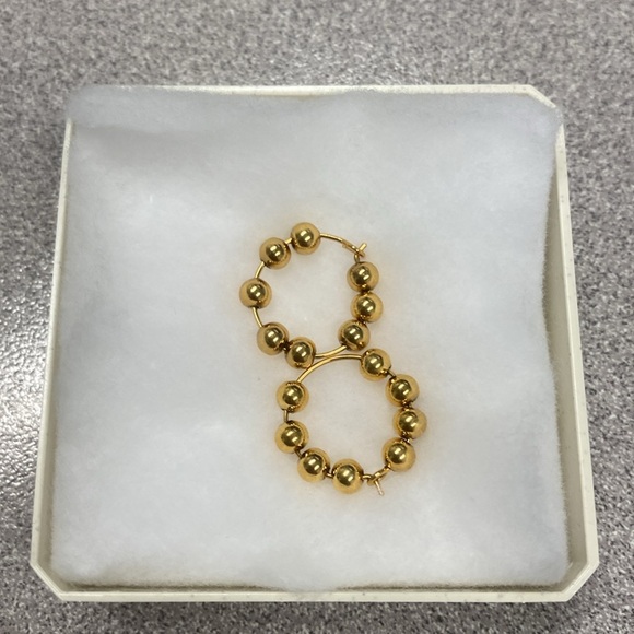 ANNI LU Petite Hoop Earrings - Picture 2 of 6